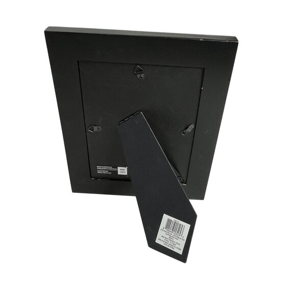 Homemade Christmas Themed Black Picture Frame Deer Design 5 X 7 - Picture 5 of 7